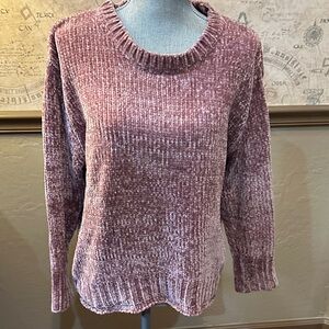 Philosophy Mauve Chenille Sweater